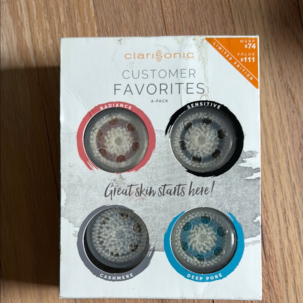 Clarisonic Limited Edition Brush Head Set